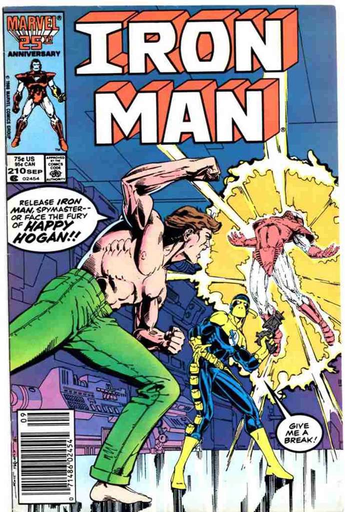 Iron Man (1st Series) #210 Newsstand Edition