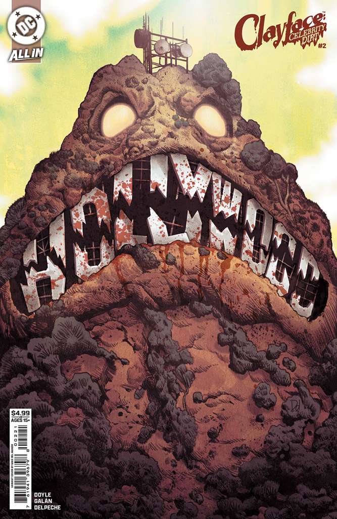 Clayface: Celebrity Dirt #2 Variation B