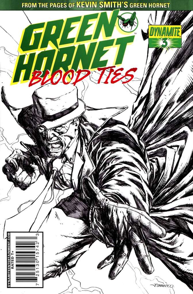 Green Hornet: Blood Ties #3 Variation A