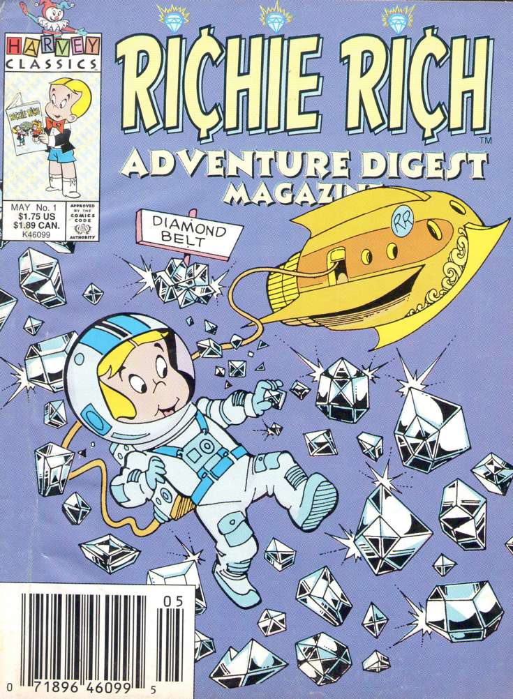 Richie Rich Adventure Digest Magazine