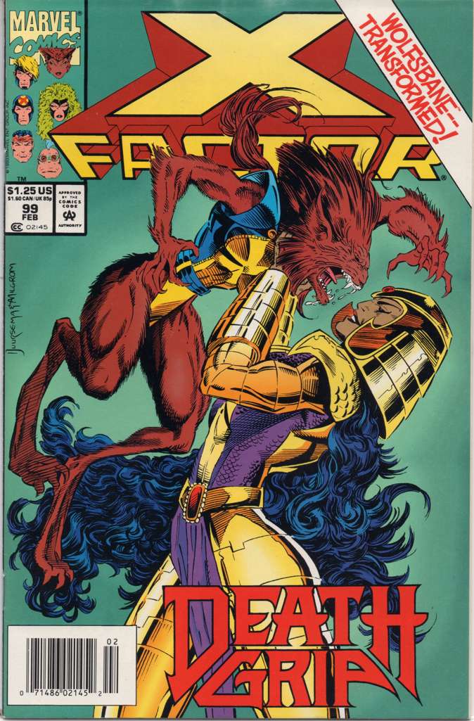 X-Factor #99 Newsstand Edition