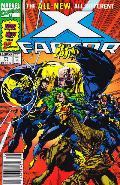 X-Factor #71 Newsstand Edition