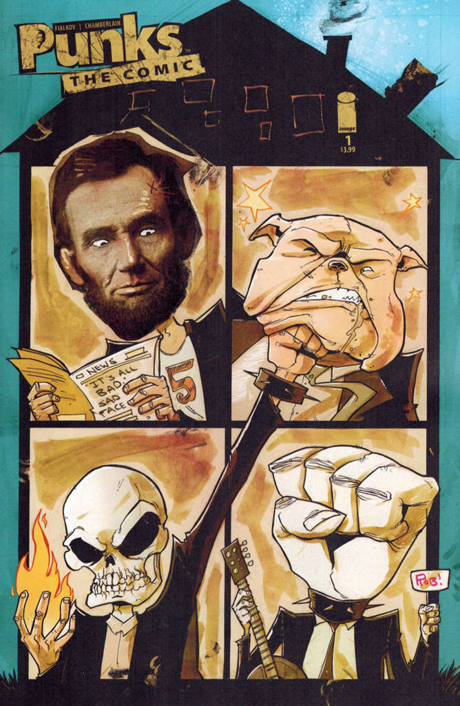 Punks: The Comic #1 Variation B