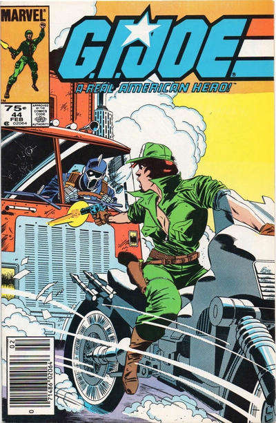 G.I. Joe, a Real American Hero #44 Newsstand Edition
