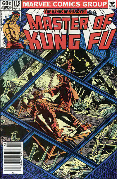 Master of Kung Fu #116 Newsstand Edition