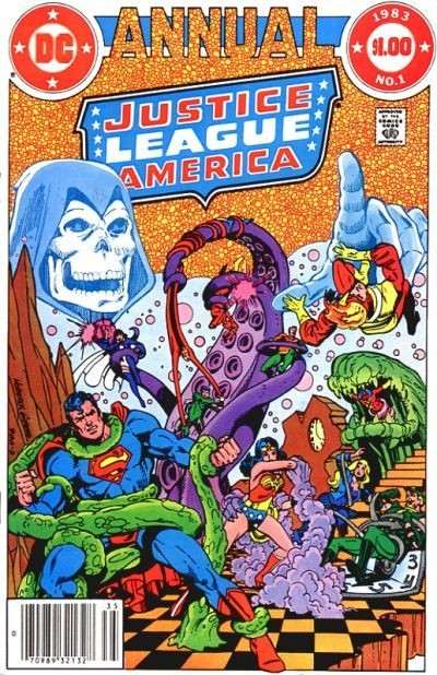 Justice League of America Annual #1 Newsstand Edition