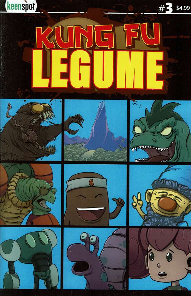 Kung Fu Legume #3 Variation A