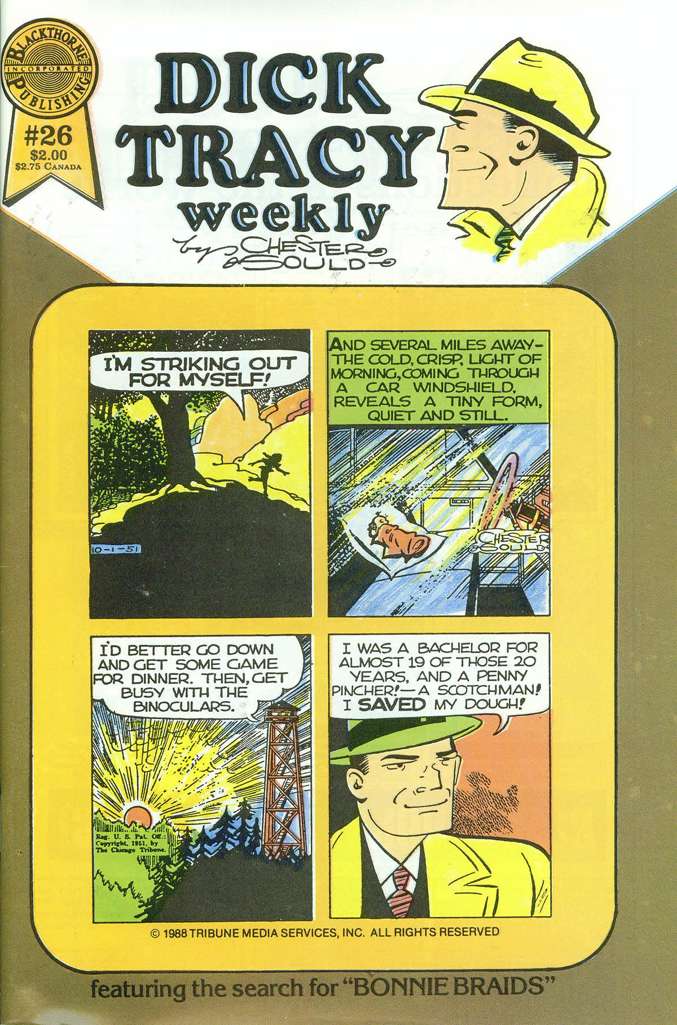 Dick Tracy Weekly