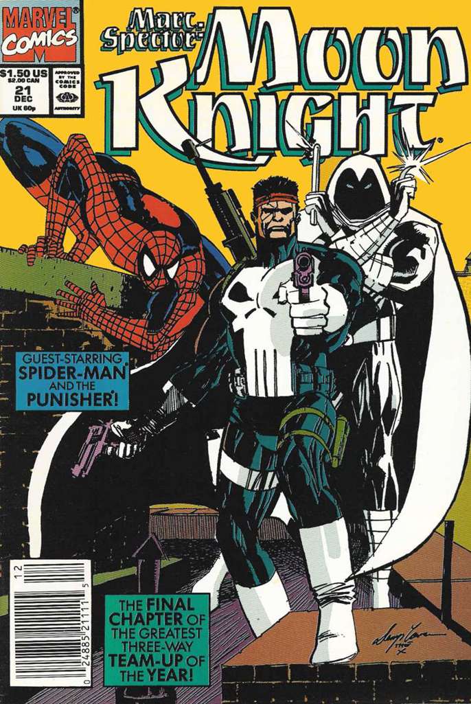 Marc Spector: Moon Knight #21 Newsstand Edition
