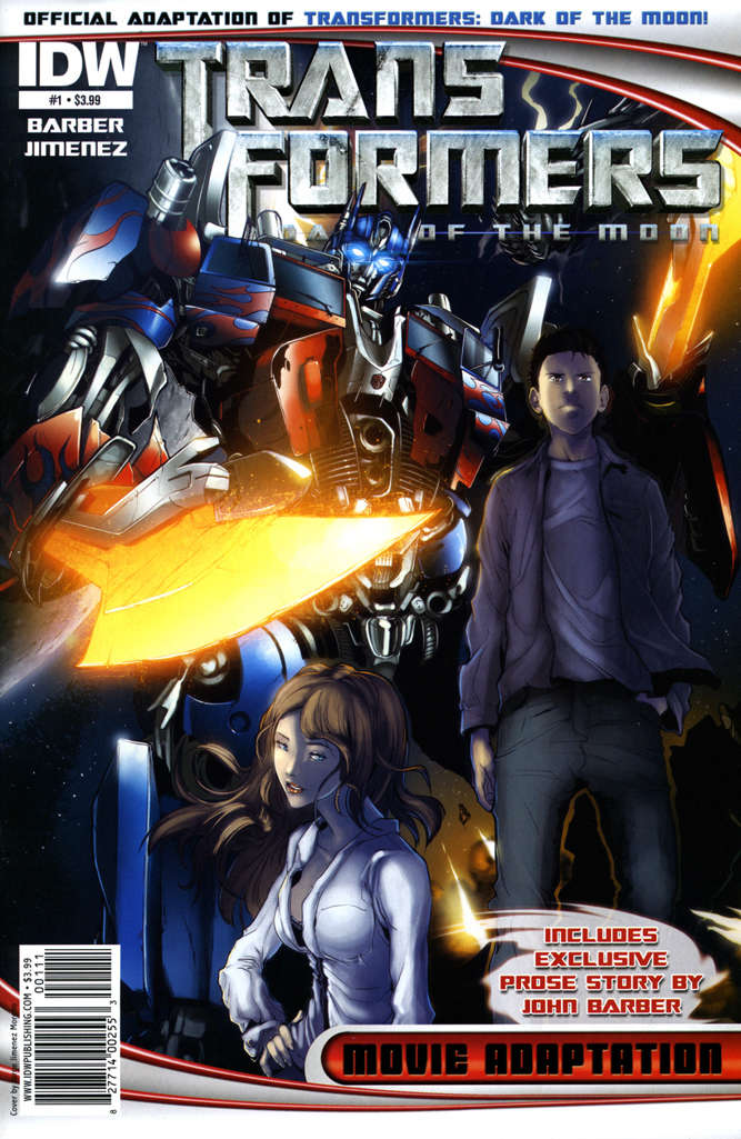 The Transformers: Dark of the Moon Movie Adaptation #1