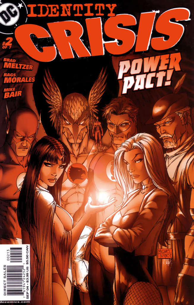 Identity Crisis #2  - 3rd printing