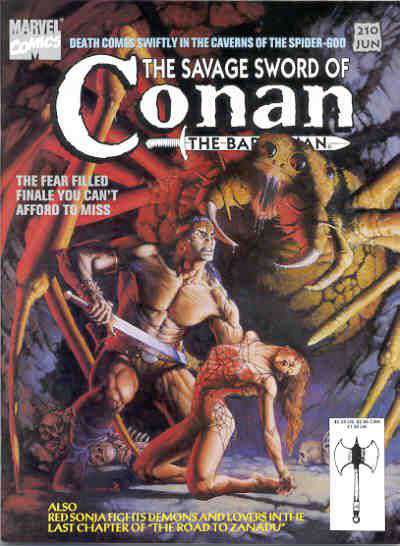 Savage Sword of Conan #210
