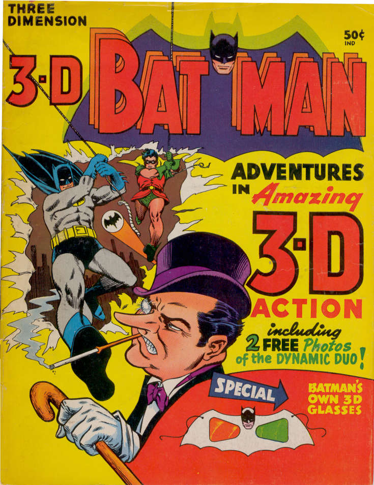 3-D Batman #1  - 2nd printing