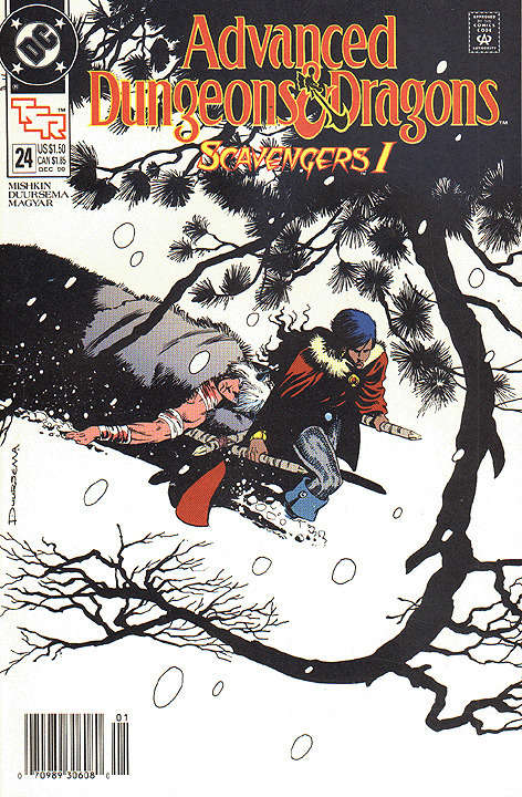 Advanced Dungeons & Dragons #24 Newsstand Edition