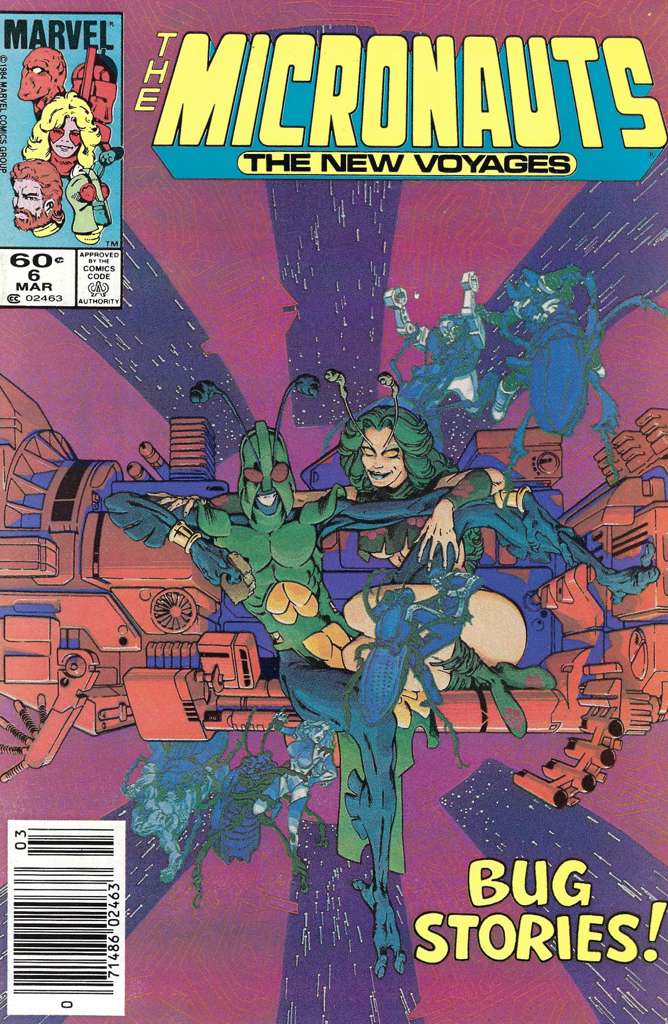 Micronauts (Vol. 2) #6 Newsstand Edition