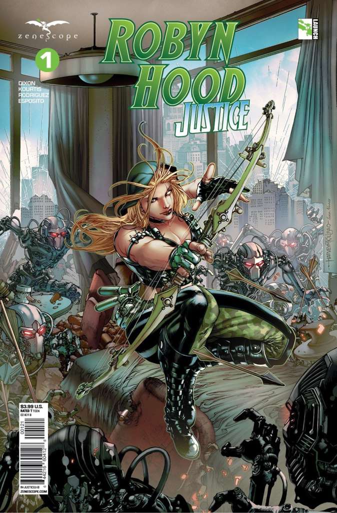 Robyn Hood: Justice #1 Variation B