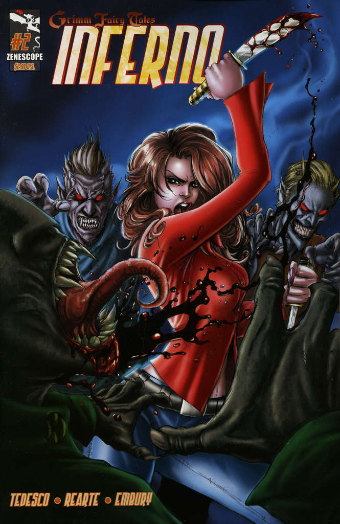 Grimm Fairy Tales: Inferno #2 Variation A