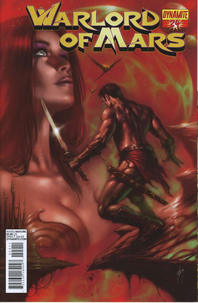 Warlord of Mars #24 Variation B