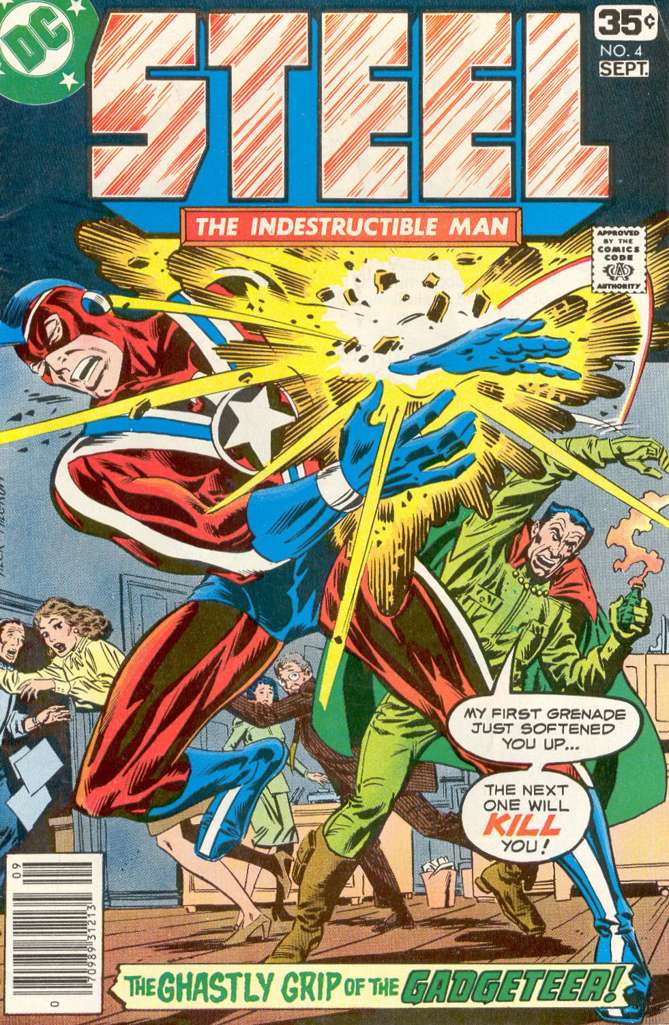 Steel, the Indestructible Man #4