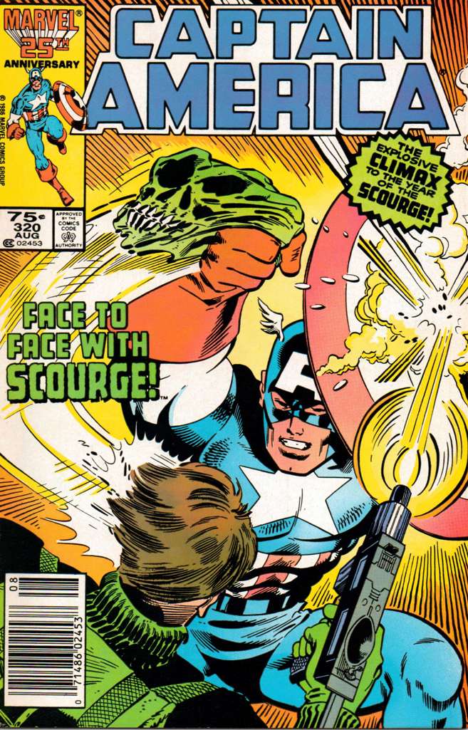 Captain America (1st Series) #320 Newsstand Edition