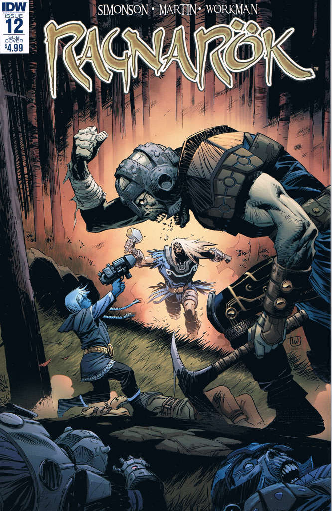 Ragnarok (IDW) #12 Variation A