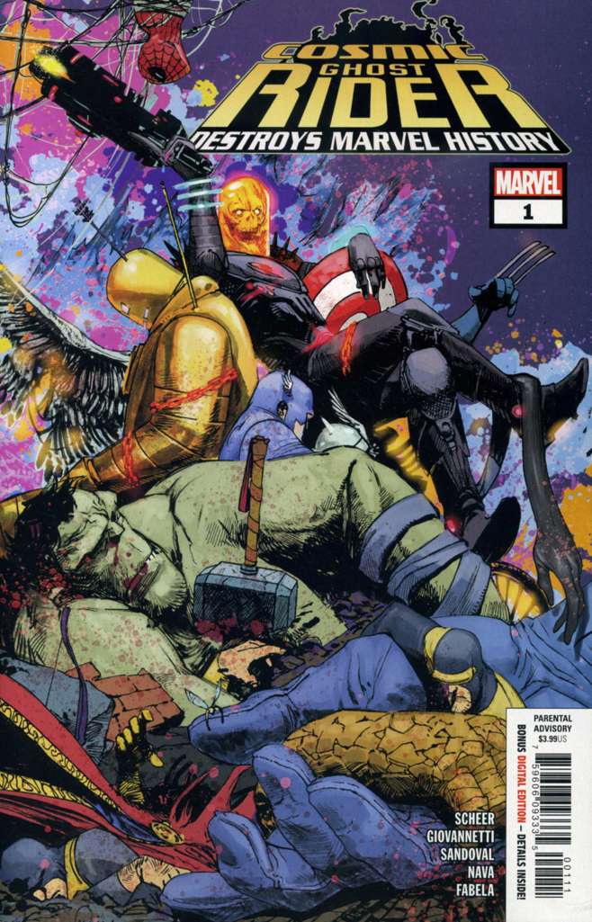 Cosmic Ghost Rider Destroys Marvel History #1