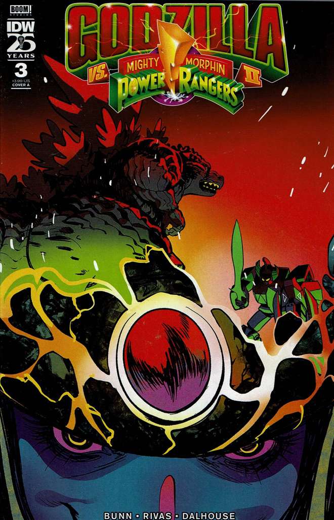 Godzilla Vs. The Mighty Morphin Power Rangers II #3 Variation A