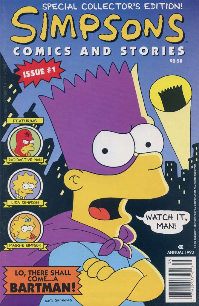 Simpsons Comics and Stories Annual #1