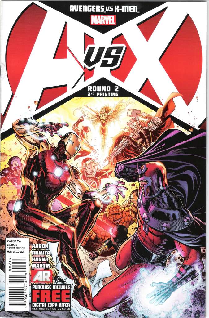 Avengers vs. X-Men #2  - 2nd printing