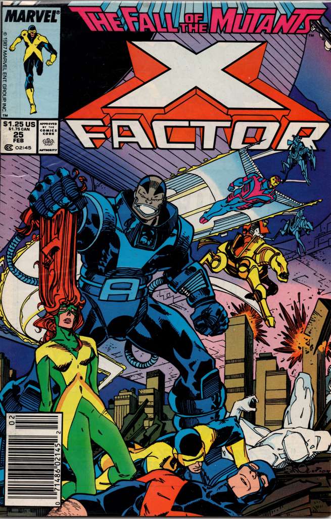 X-Factor #25 Newsstand Edition