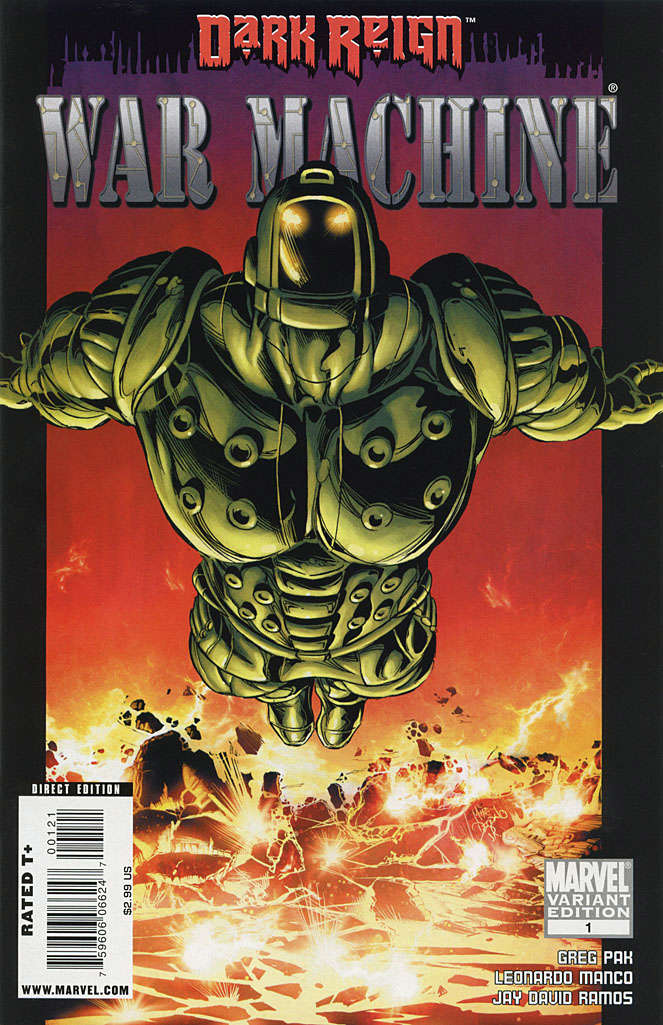 War Machine (2nd Series) #1 Variation A