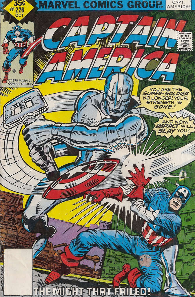 Captain America (1st Series) #226 Variation A
