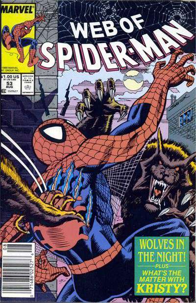 The Web of Spider-Man #53 Newsstand Edition