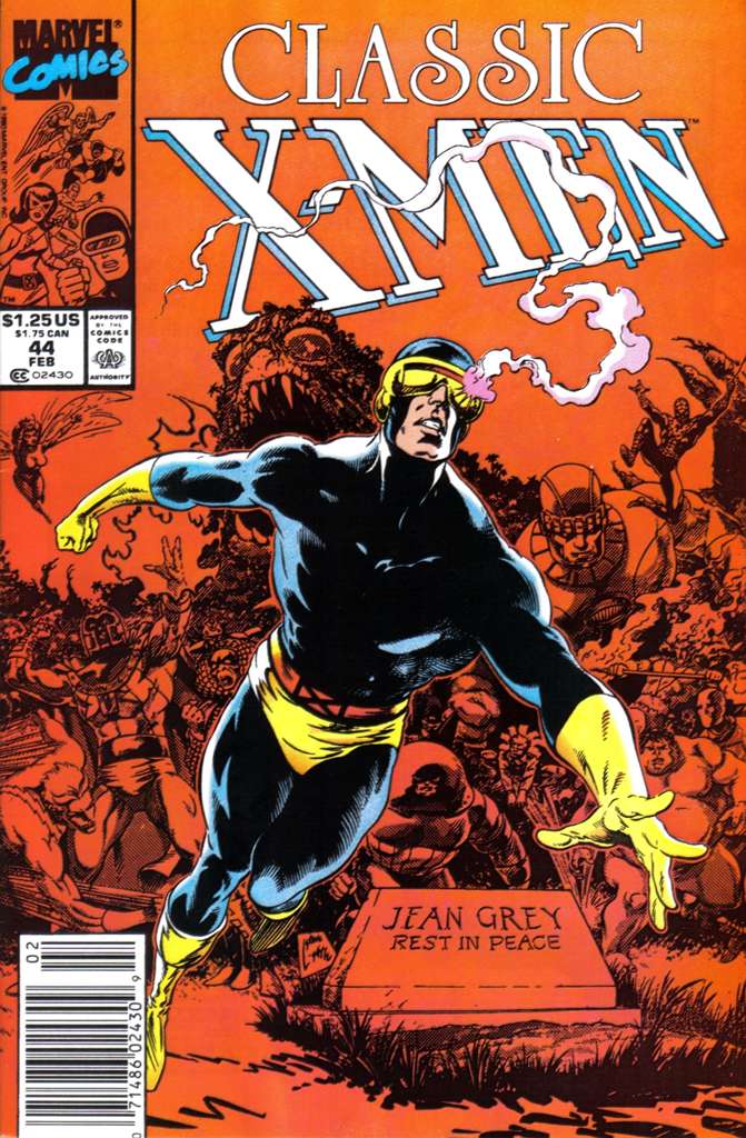 Classic X-Men #44 Newsstand Edition