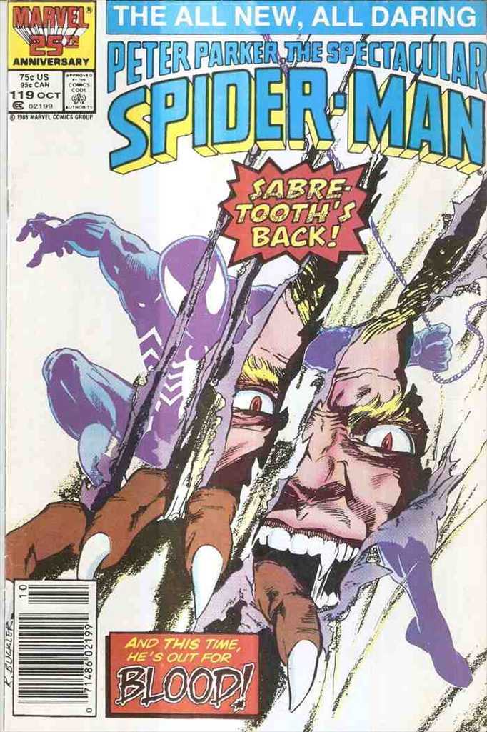 The Spectacular Spider-Man #119 Newsstand Edition