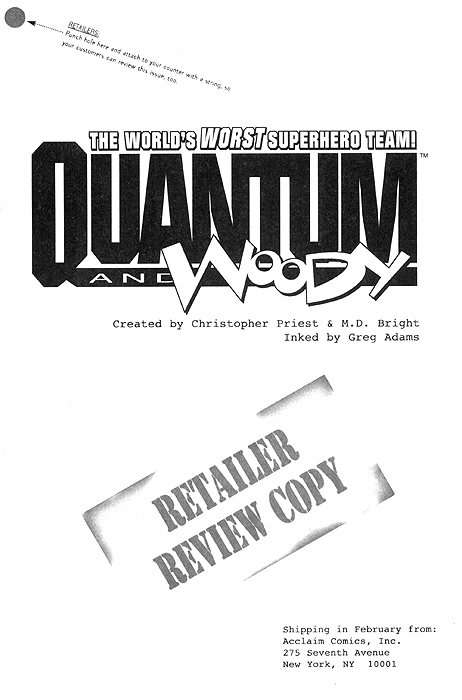 Quantum & Woody Ashcan #1