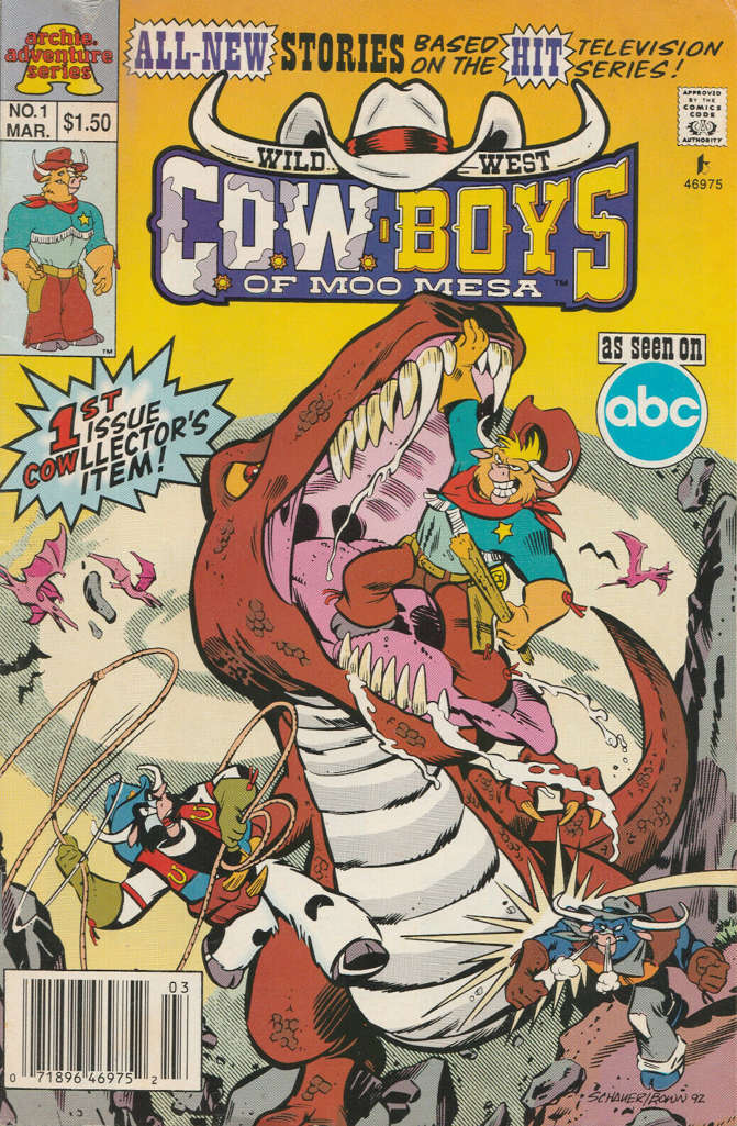 The Wild West C.O.W.-Boys of Moo Mesa (Canadian Edition)