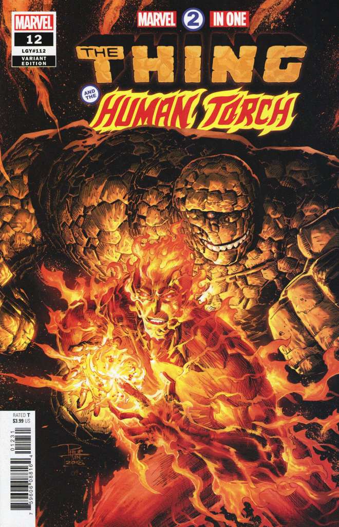 Marvel 2-in-One (3rd Series) #12 Variation B