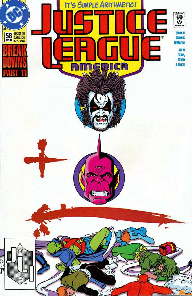 Justice League America #58