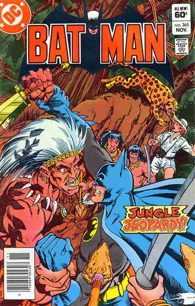 Batman #365 Newsstand Edition