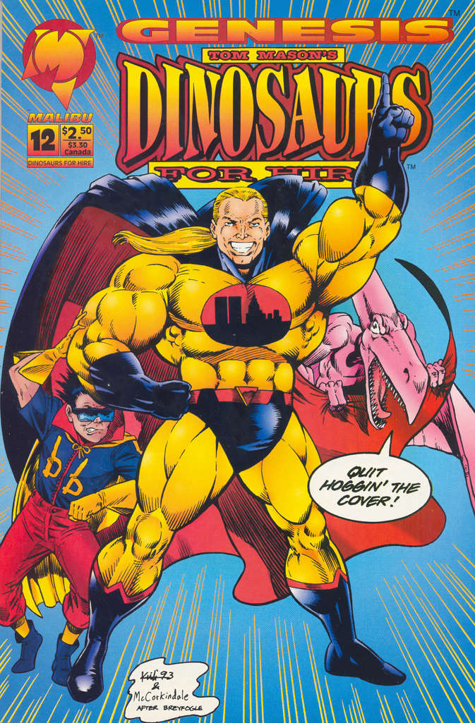 Dinosaurs for Hire (Malibu) #12