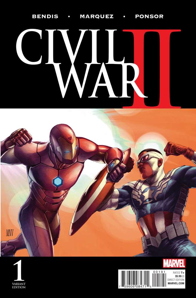 Civil War II #1 Variation F