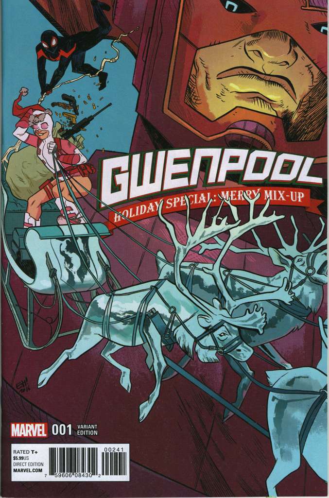 Gwenpool Holiday Special: Merry Mix-Up #1 Variation C