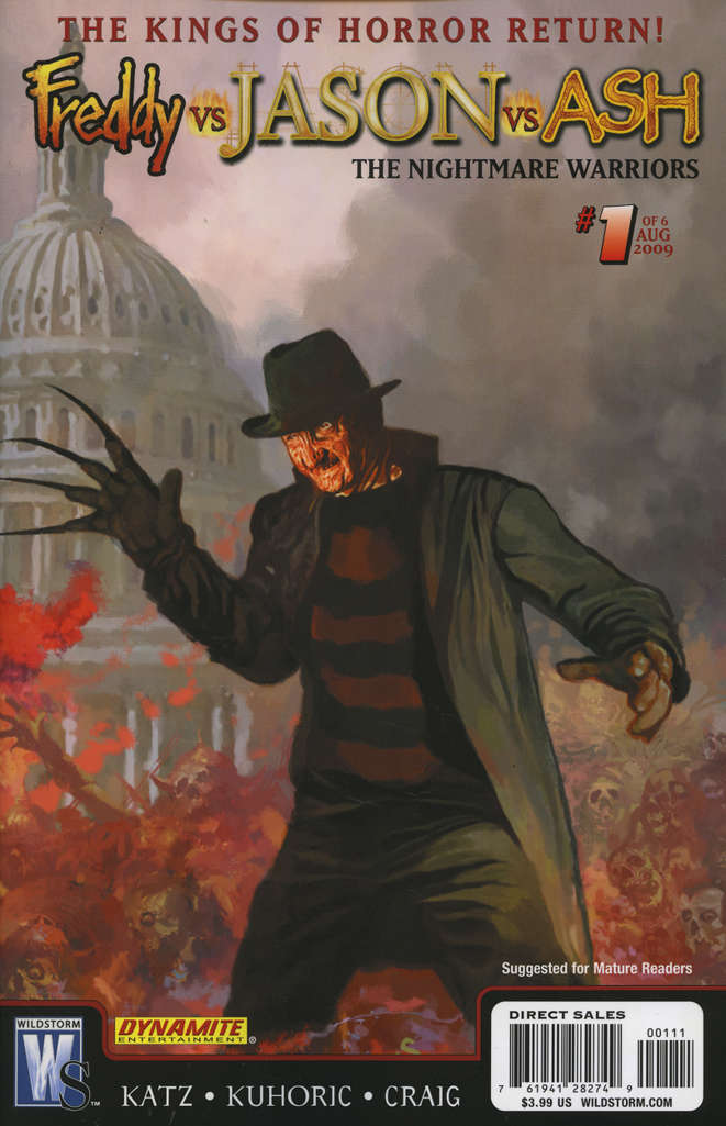 Freddy vs. Jason vs. Ash: The Nightmare Warriors #1 Variation C