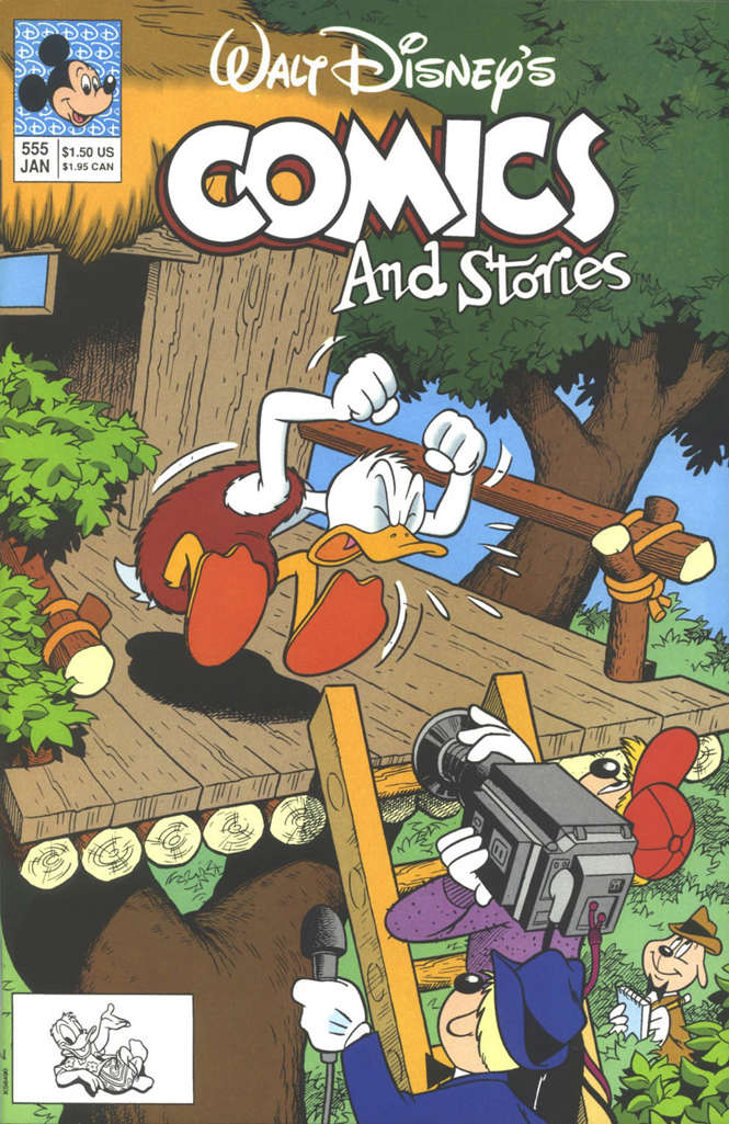 Walt Disney’s Comics and Stories #555