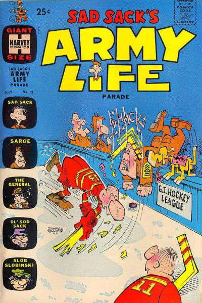 Sad Sack Army Life Parade #12