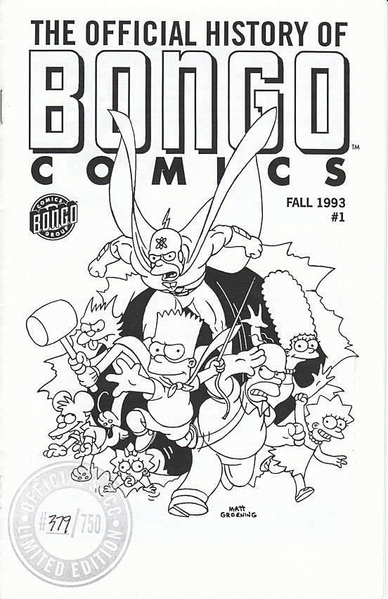 Official History of Bongo Comics