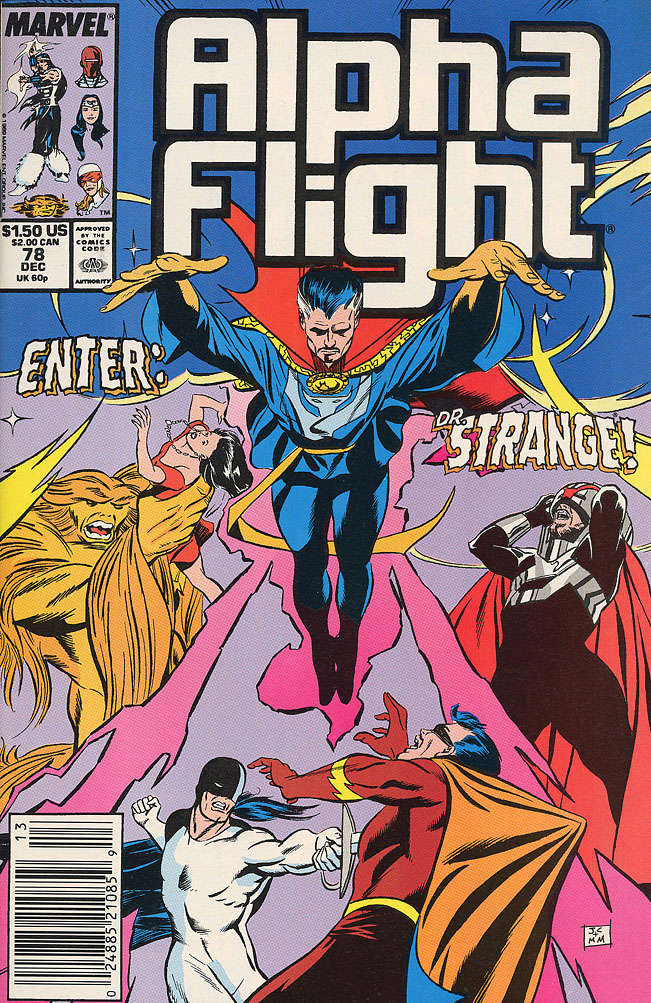 Alpha Flight (1st Series) #78 Newsstand Edition