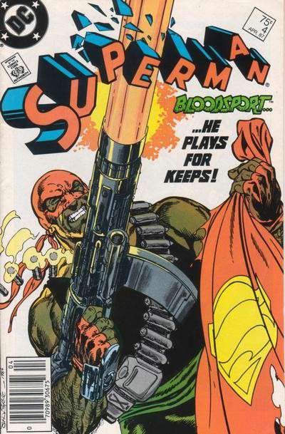Superman (2nd Series) #4 Newsstand Edition