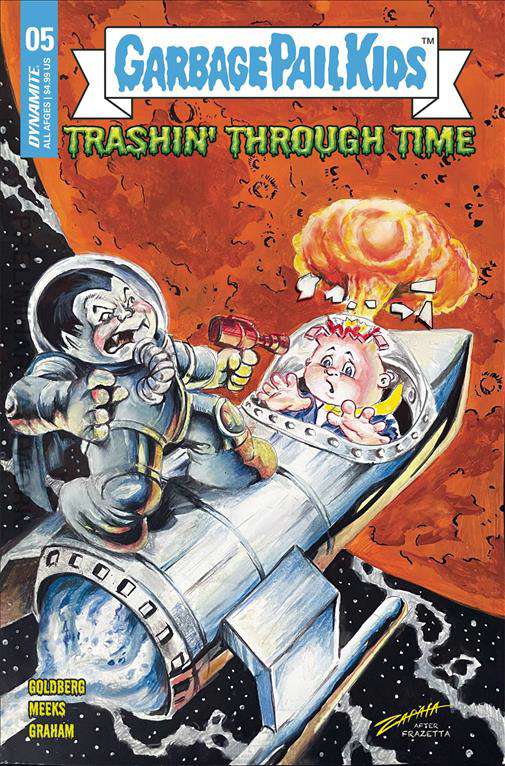 Garbage Pail Kids: Trashin’ Through Time #5 Variation B